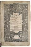 BOOK OF COMMON PRAYER. The Book of Common Prayer. 1639 + The Form and Manner of Making and Consecrating Bishops [etc.]. 1639